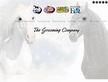 Tablet Screenshot of healthyhaircare.com